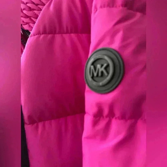 Stand-Away Collar Short Puffer Jacket -MICHAEL KORS - Picture 8 of 14